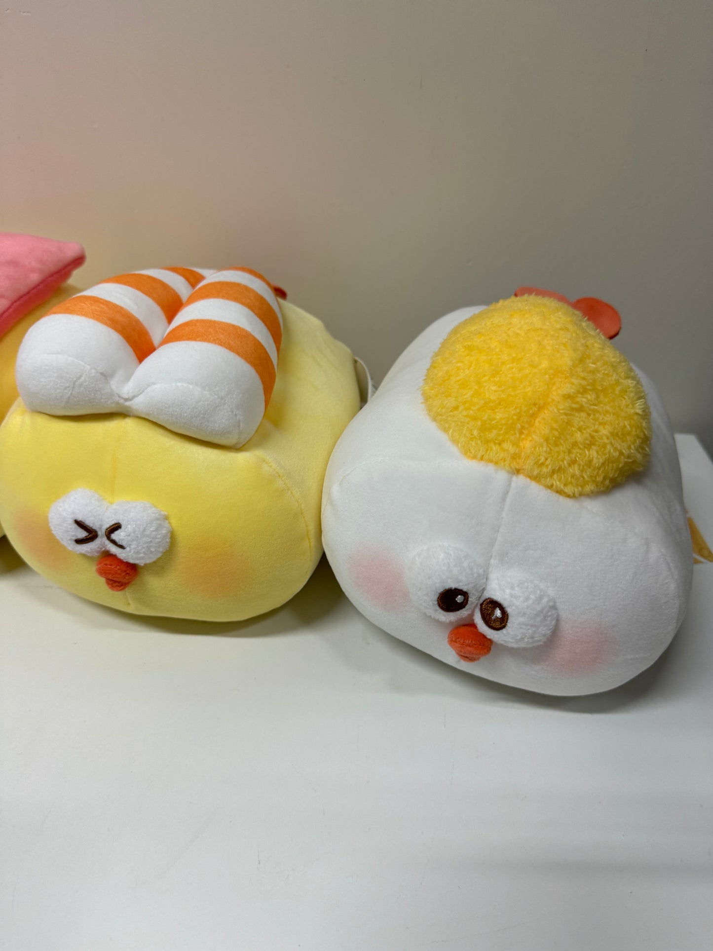 Lovely Chicken Fat Dundun Plush Doll | Sushi Chick Full Set of 4 - Children Gift Animal Plush Doll