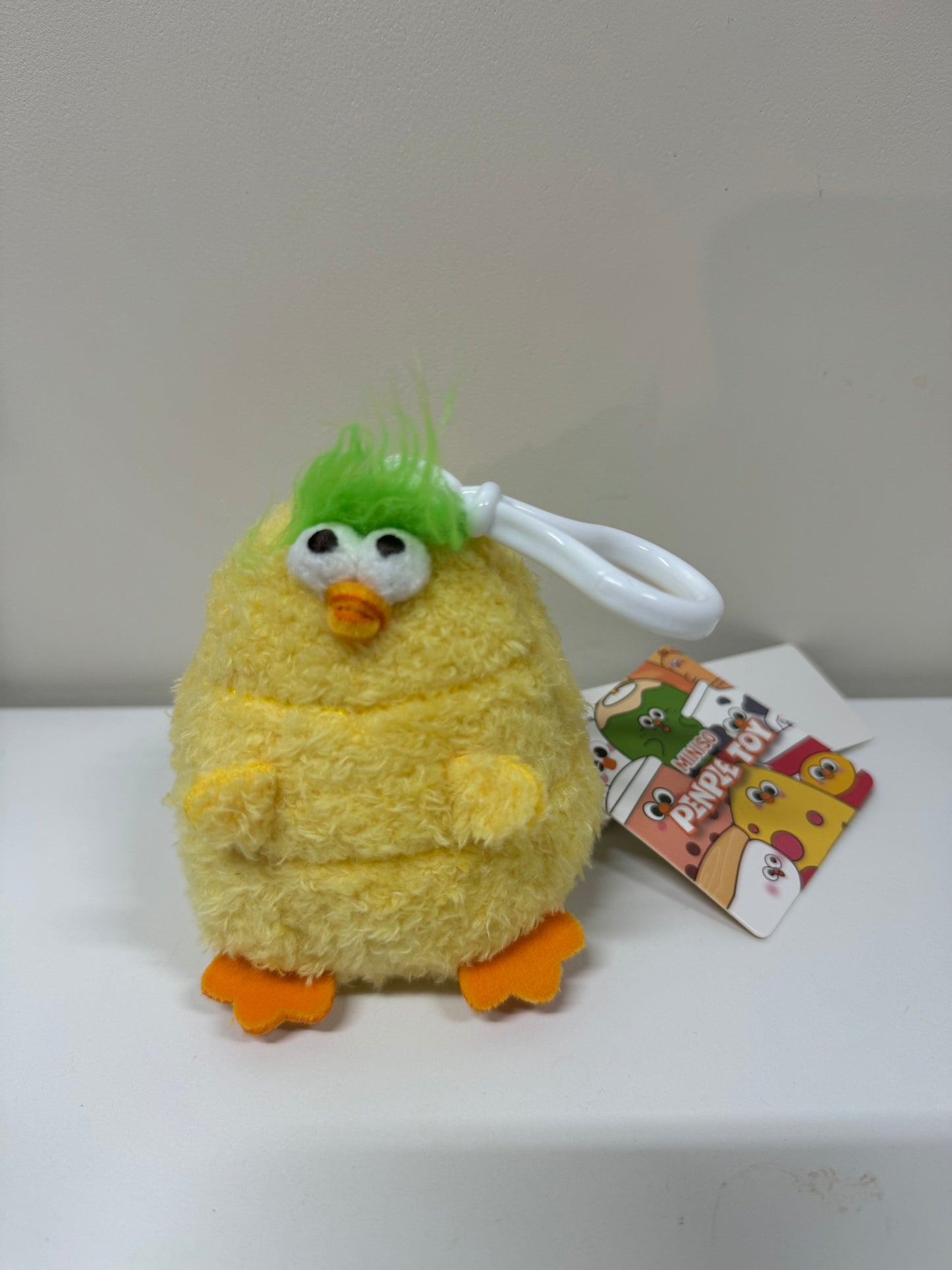 Lovely Chicken Fat Dundun Plush Doll Keychain | Corn Chick  - Children Gift Animal Mini Plush Doll