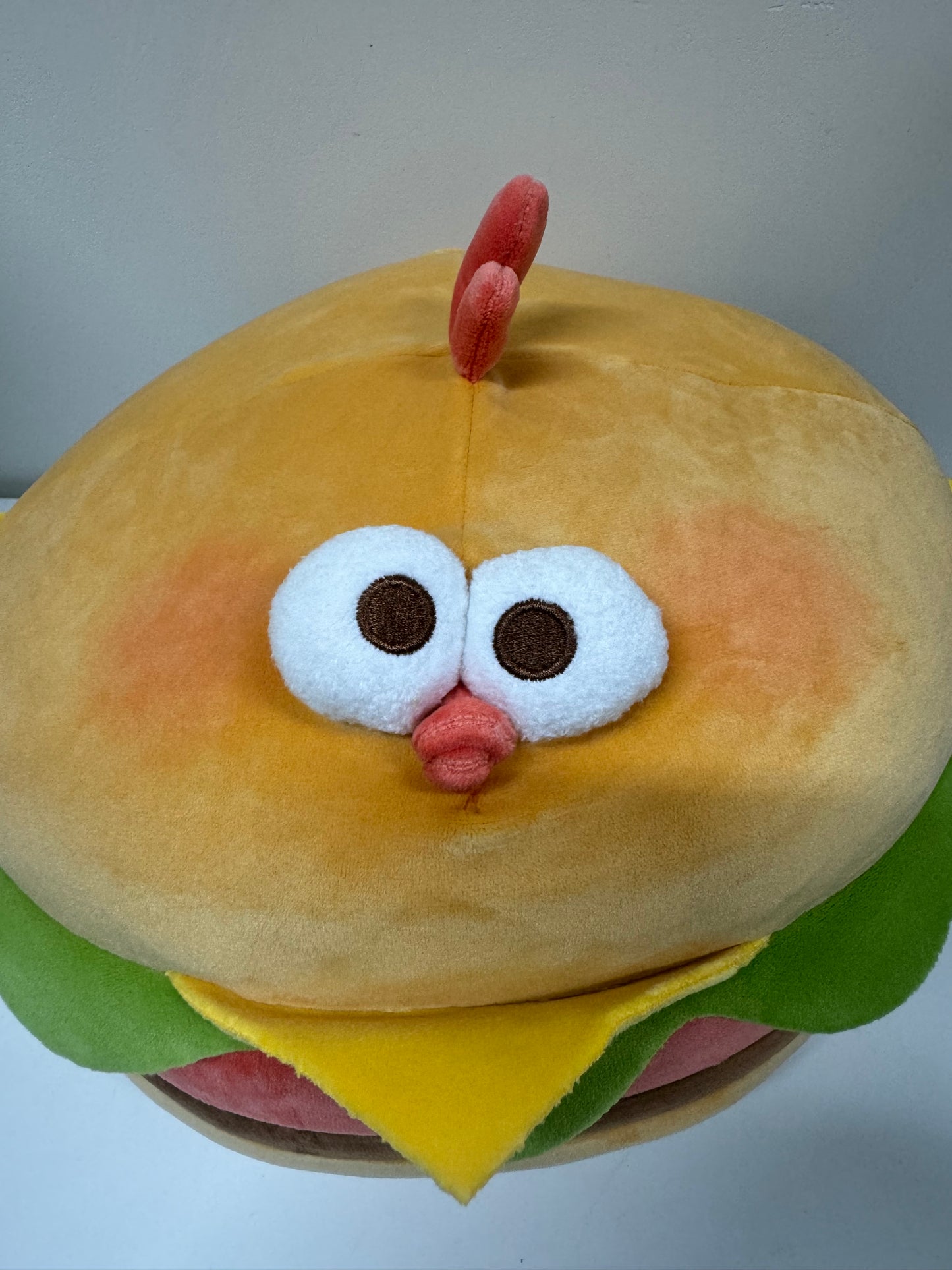 Lovely Chicken Fat Dundun Foods Plush Doll | Hamburger Chick - Children Gift Animal Plush Doll