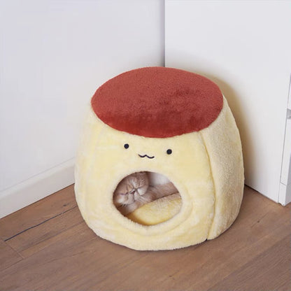 Super Lovely Kawaii Pudding Cat Room | Cat House | Cat Bed | Cat Playground | Pet Furniture | Bunny Rabbit House