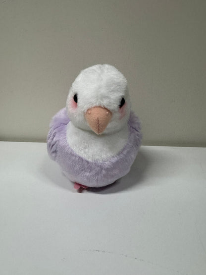 12.5cm Lovely LoveBird Plush Doll | Voilet Lovebird - Children Gift Animal Plush Doll