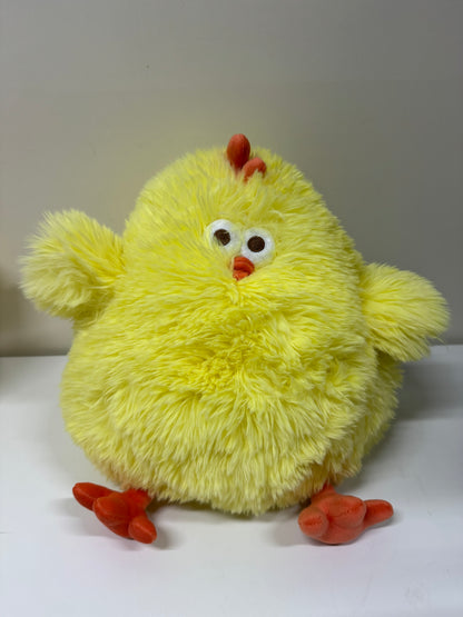 Lovely Chicken Fat Dundun Plush Doll | Long Hair Chick - Children Gift Animal Plush Doll