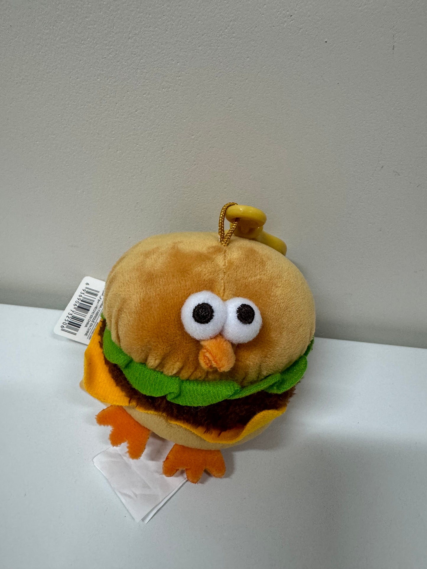 Lovely Chicken Fat Dundun Plush Doll Keychain | Hamburger Chick  - Children Gift Animal Mini Plush Doll