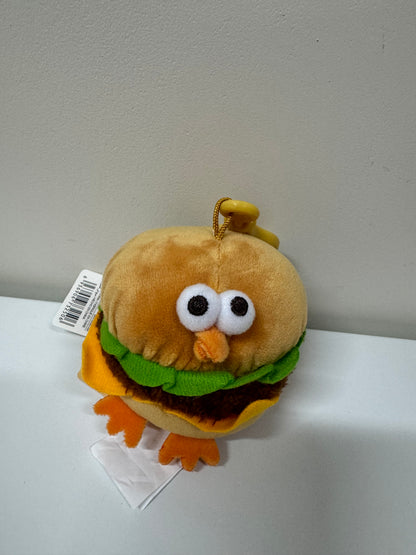 Lovely Chicken Fat Dundun Plush Doll Keychain | Hamburger Chick  - Children Gift Animal Mini Plush Doll