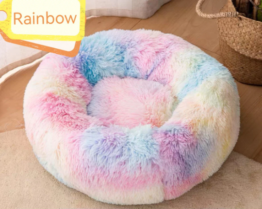 Fluffy and Soft Cute Comfort Kitten Cat Pet Bed House Puppy Bed Furniture