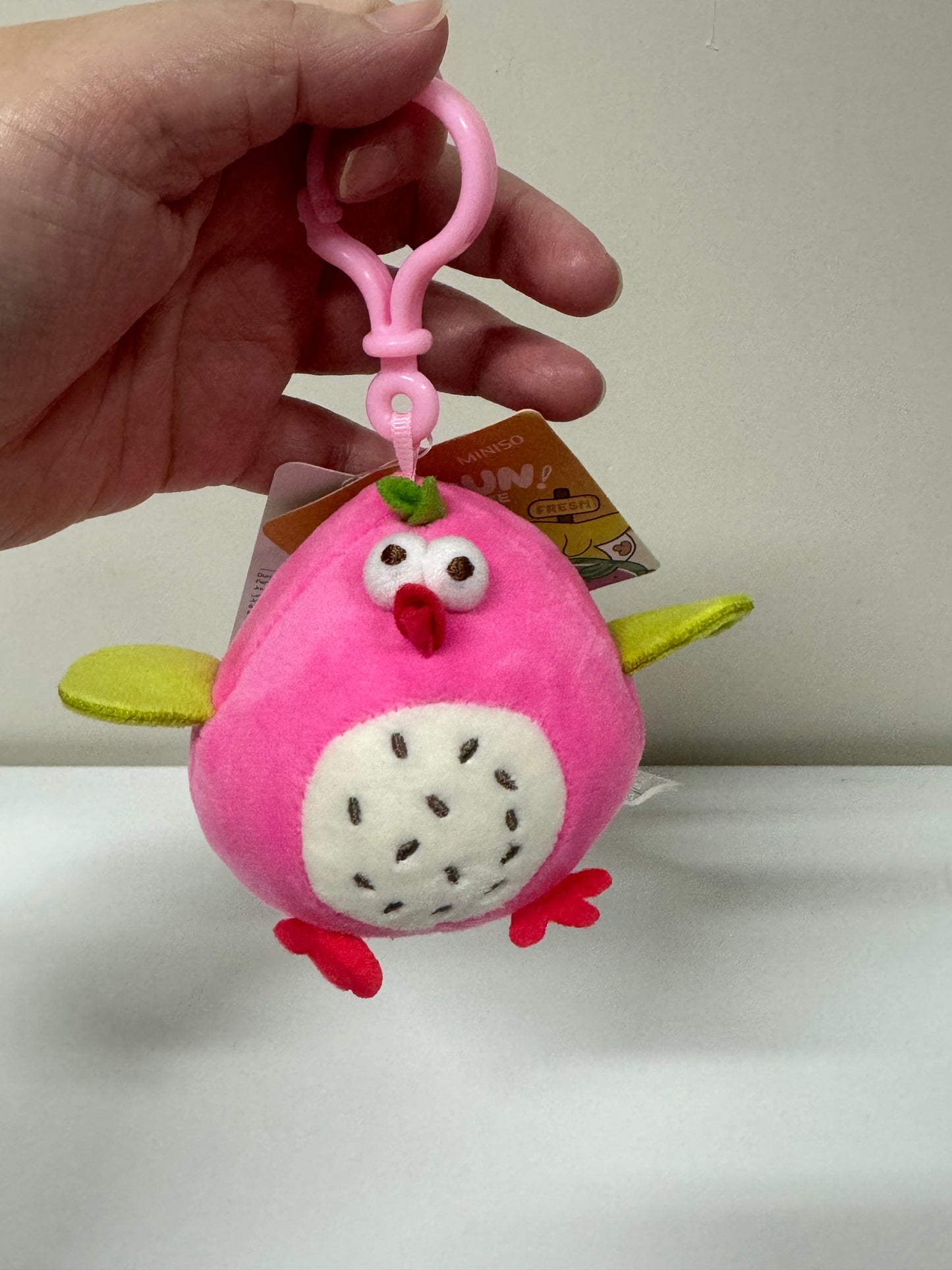 Lovely Chicken Fat Dundun Plush Doll Keychain | Pitaya Chick  - Children Gift Animal Mini Plush Doll