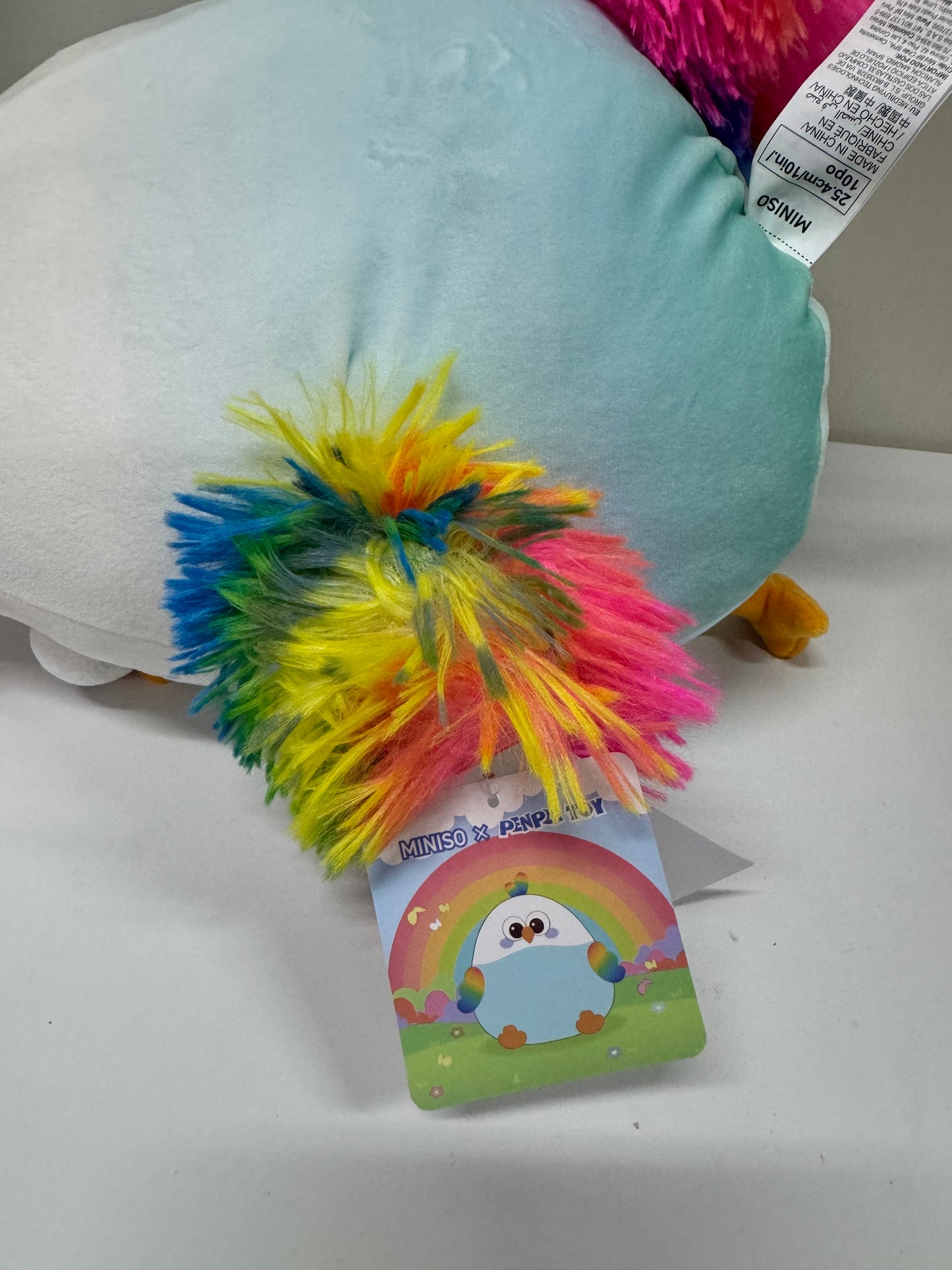 Lovely Chicken Fat Dundun Plush Doll | Rainbow Parrot Chick - Children Gift Animal Plush Doll