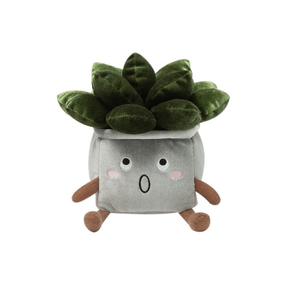 The Green Party Lovely Planets | Cactus Coconut Tree Money Tree - Plush Doll Children Gift Animal