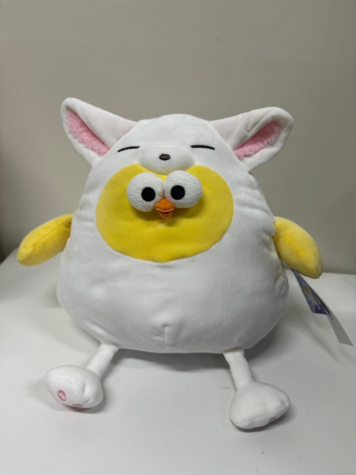 Lovely Chicken Fat Dundun Plush Doll | Freedom White Fox Chick - Children Gift Animal Plush Doll