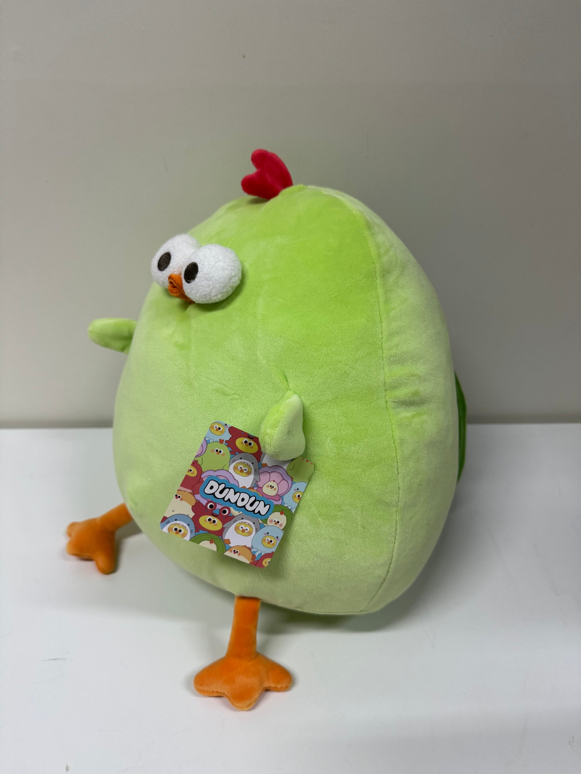 Lovely Chicken Fat Dundun Ocean Plush Doll | Green Turtle Chick- Children Gift Animal Plush Doll