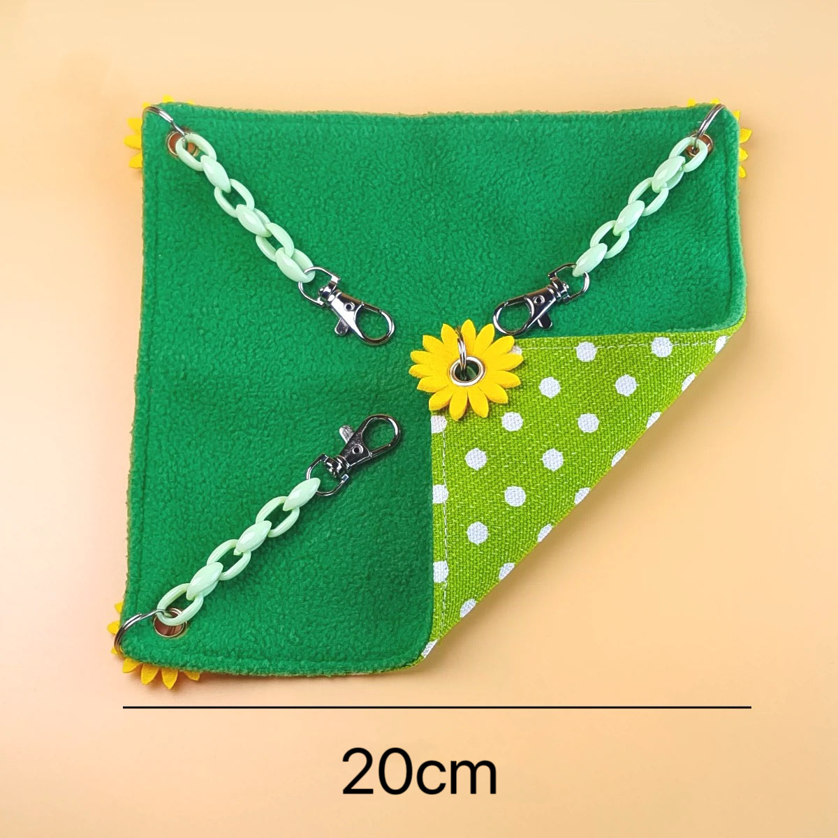 20x20cm Handmade Sunflower Hammock for Parrot Bird Toys Organic Bird Cages Accessories Lovebird Budgie Pacific Parrotlet Small Animals