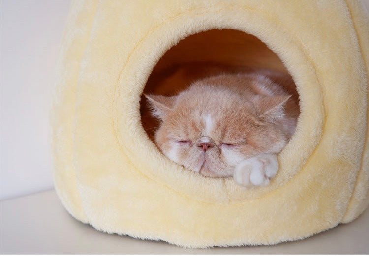 Super Lovely Kawaii Pudding Cat Room | Cat House | Cat Bed | Cat Playground | Pet Furniture | Bunny Rabbit House