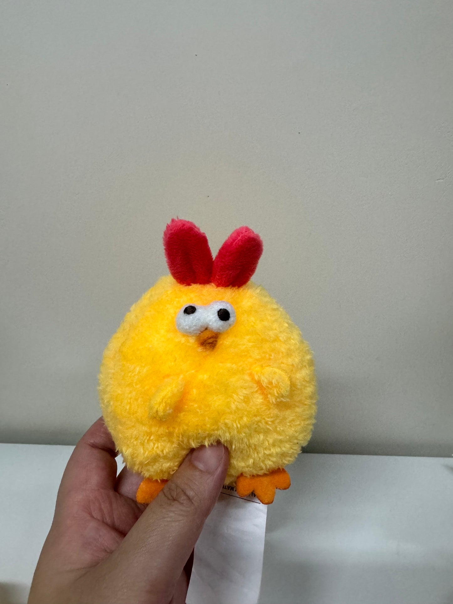 Lovely Chicken Fat Dundun Plush Doll Keychain | Tempura Chick  - Children Gift Animal Mini Plush Doll