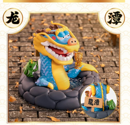 Funism Alexander The Fat Tiger | with Dragon Friend Chinese Theme Ver - Anime Collectable Toys Mystery Blind Box