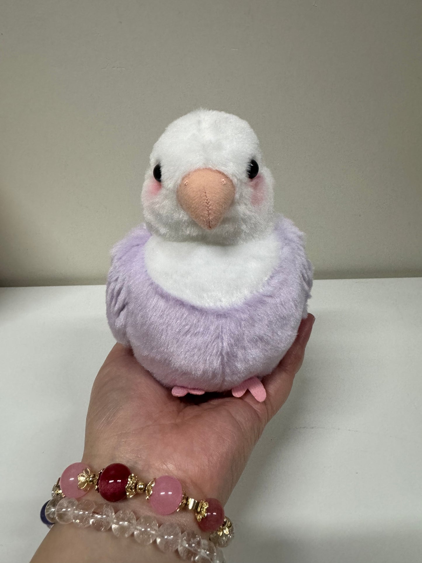 12.5cm Lovely LoveBird Plush Doll | Voilet Lovebird - Children Gift Animal Plush Doll