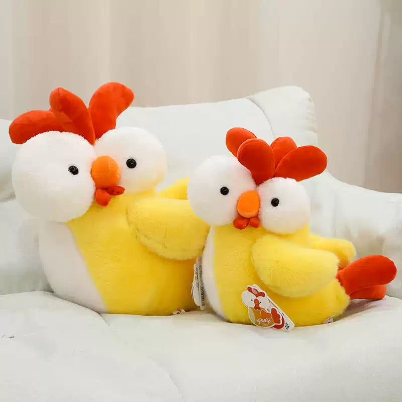 The Green Party Lovely Chicken A Cup Chicken | Plush Doll Keychain Plush Bag Neck Pillow - Children Gift Animal Plush Doll Kawaii Accessories