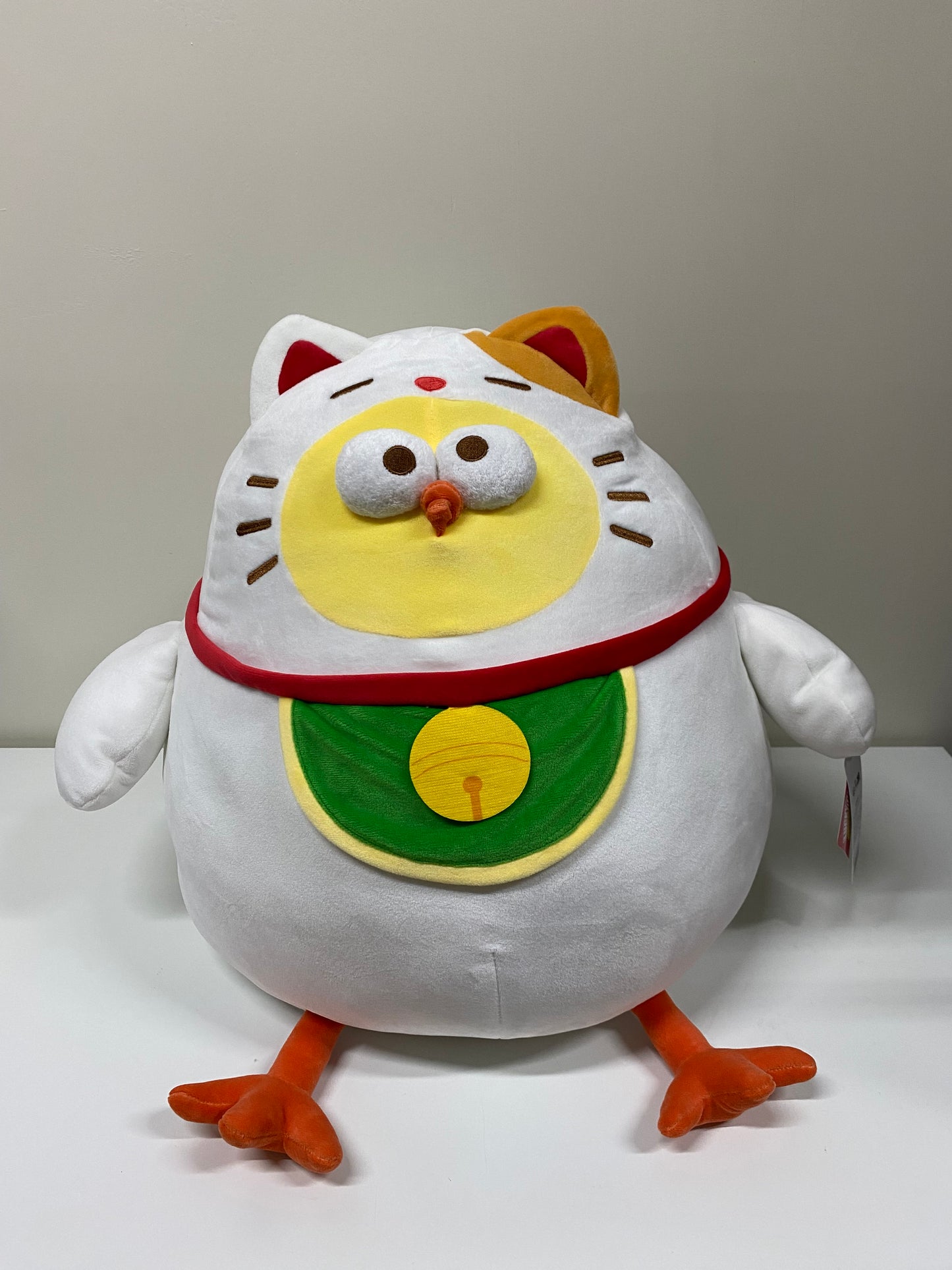 Lovely Chicken Fat Dundun Plush Doll | Giant Lucky Cat Maneki Neko Chick  - Children Gift Animal Plush Doll