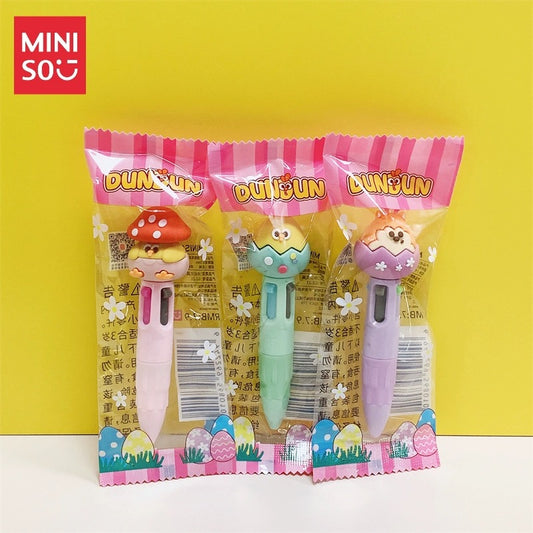 Lovely Chicken Fat Dundun Mini Pen | Mushroom Rabbit Fox  - Children Gift Animal Stationery