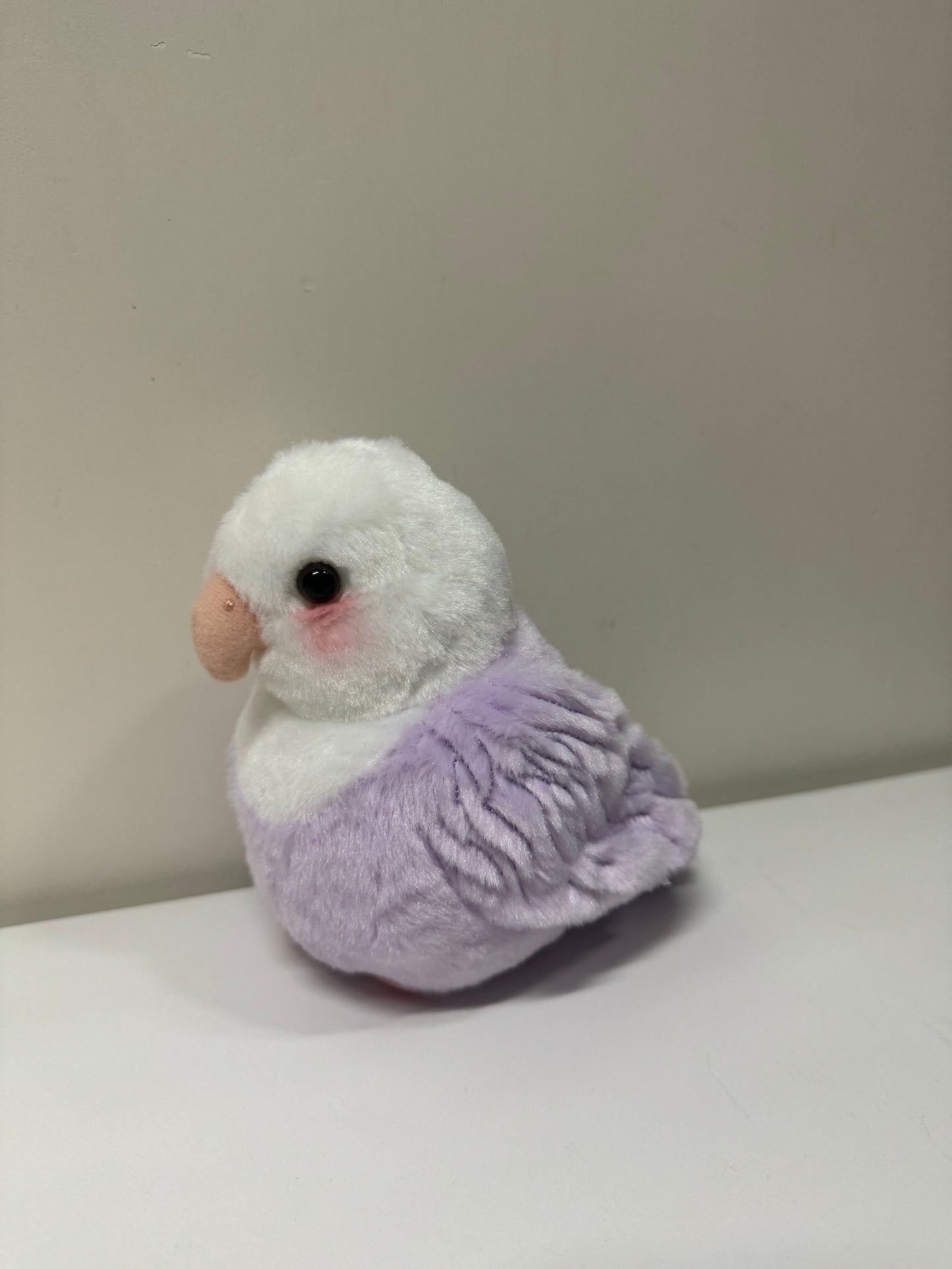 12.5cm Lovely LoveBird Plush Doll | Voilet Lovebird - Children Gift Animal Plush Doll