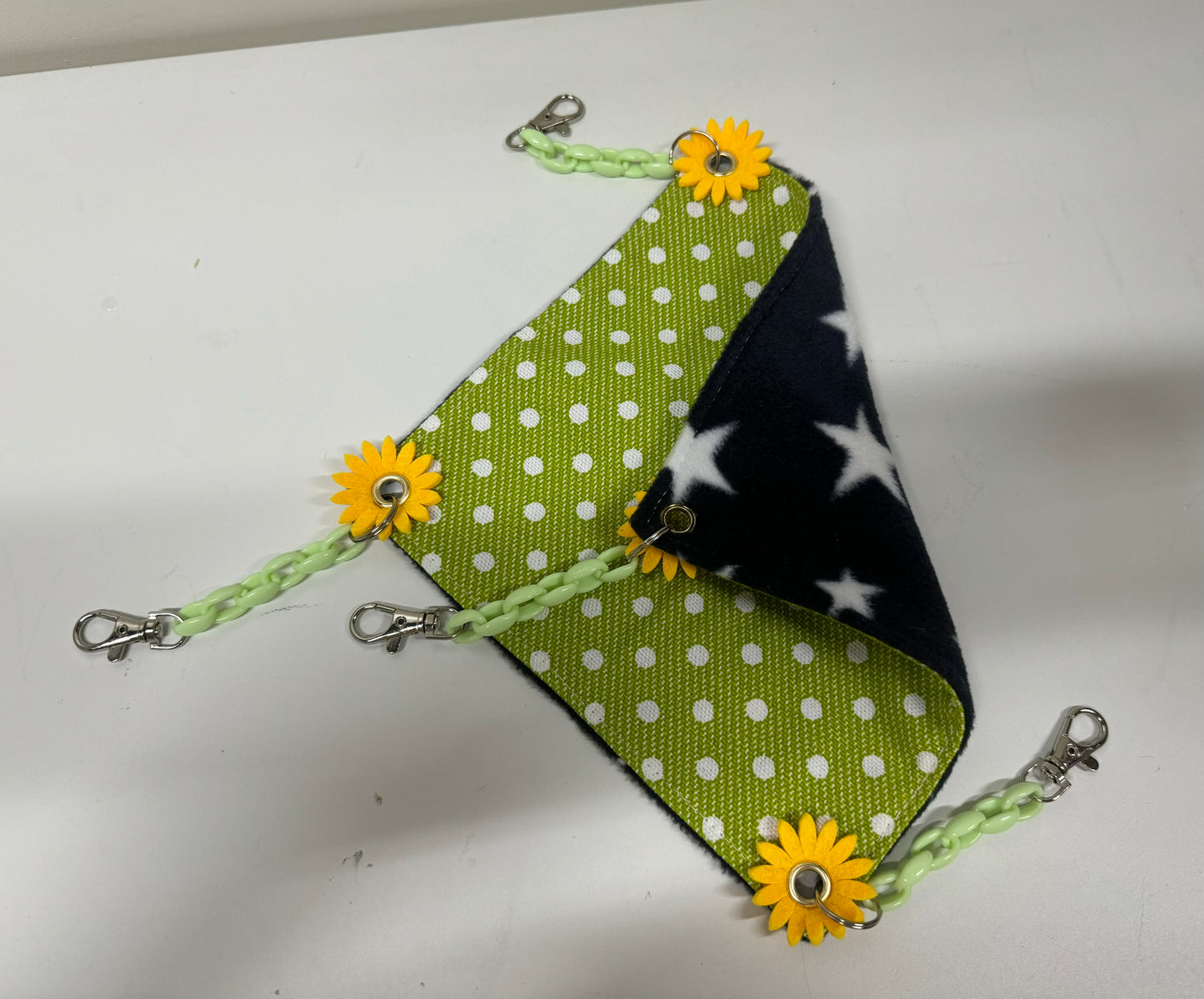 20x20cm Handmade Sunflower Hammock for Parrot Bird Toys Organic Bird Cages Accessories Lovebird Budgie Pacific Parrotlet Small Animals