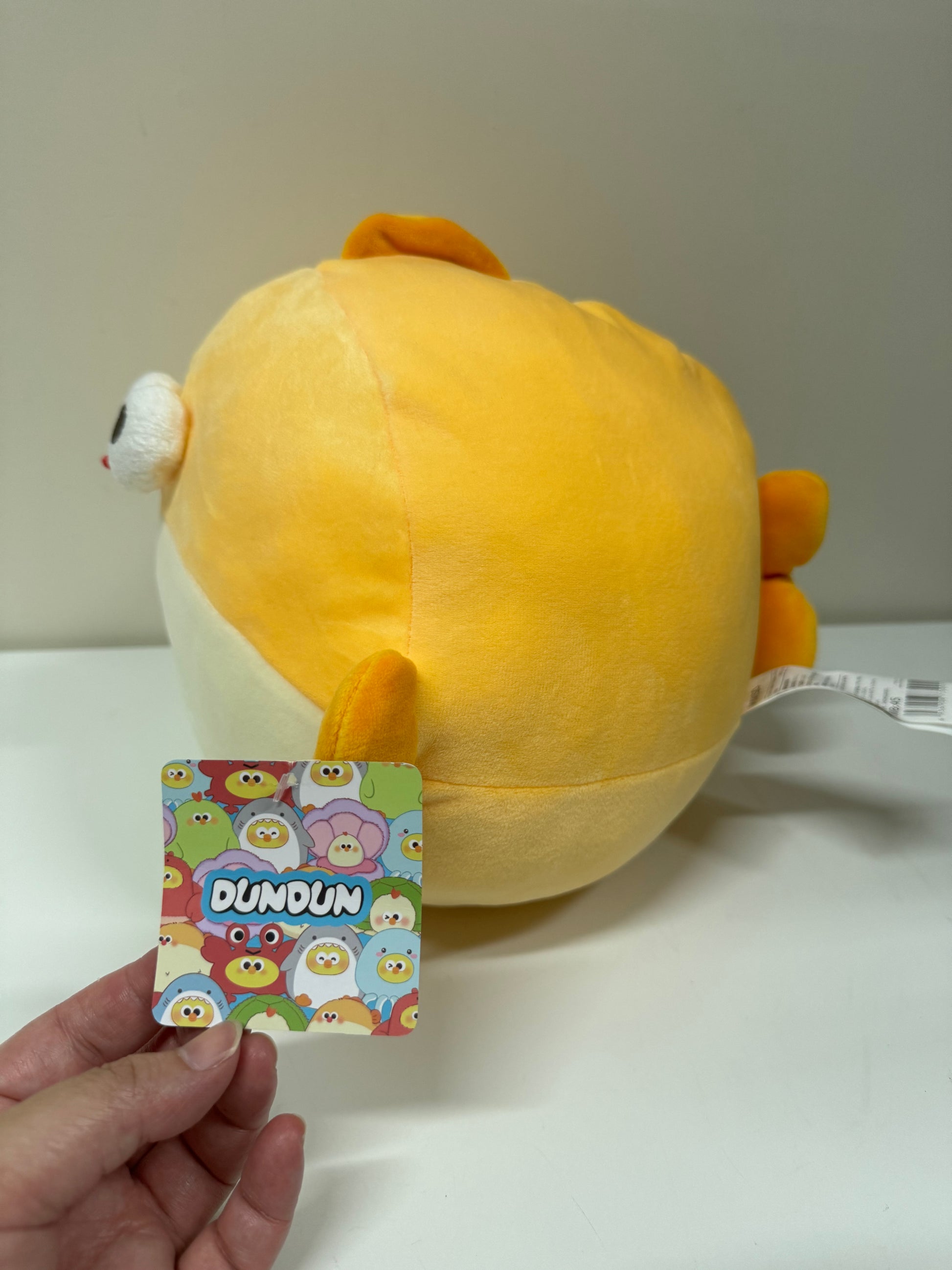 Lovely Chicken Fat Dundun Ocean Plush Doll | Blowfish Chick- Children Gift Animal Plush Doll