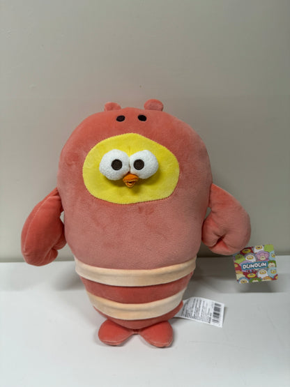 Lovely Chicken Fat Dundun Ocean Plush Doll | Shrimp Chick- Children Gift Animal Plush Doll