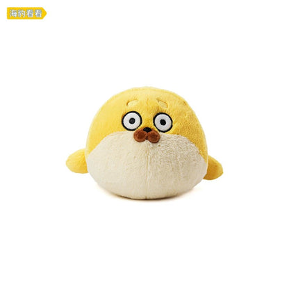 Lovely Seal Sealook Plush Doll | 001 Blue 002 Yellow 011 Grey 031 White - Children Gift Animal Plush Doll