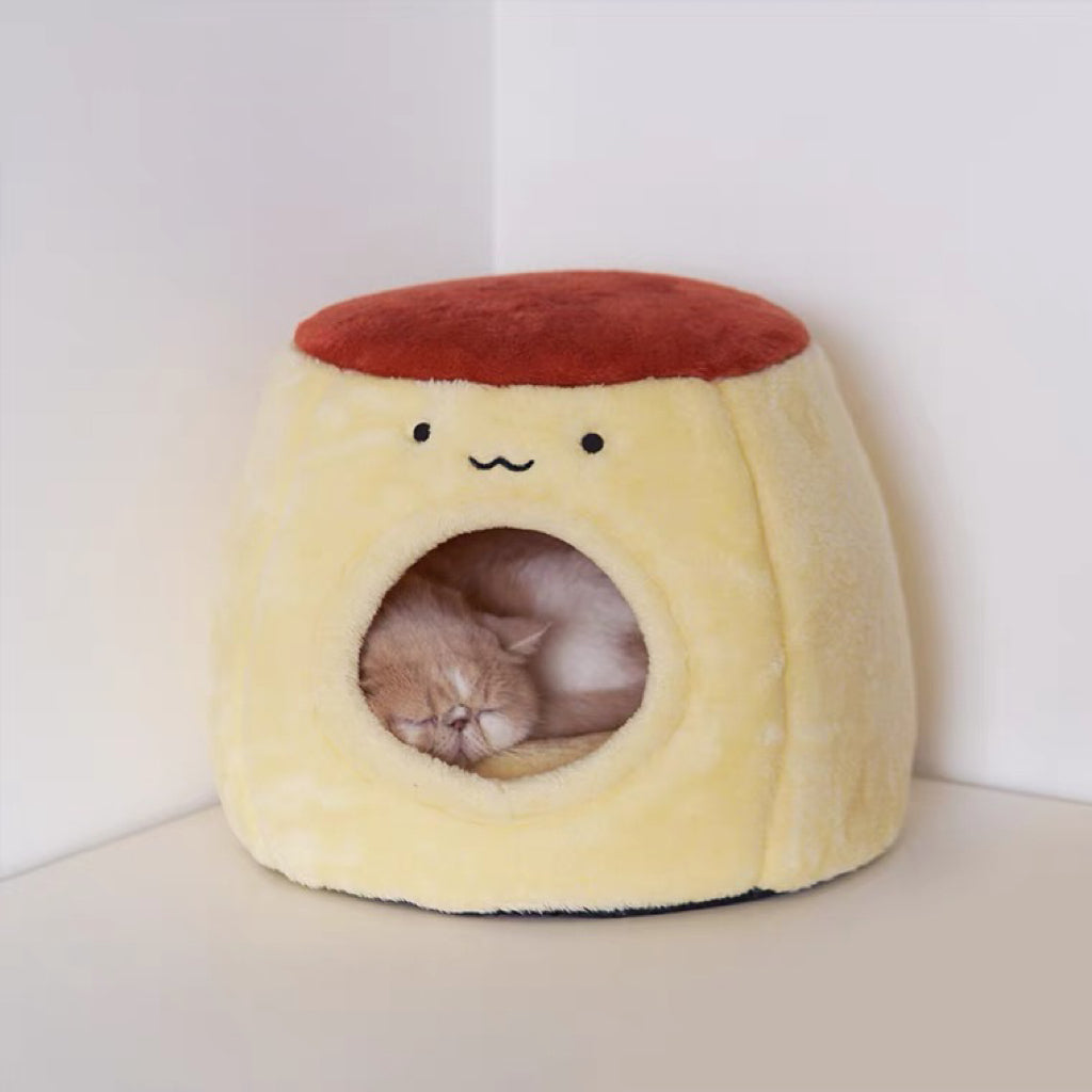 Super Lovely Kawaii Pudding Cat Room | Cat House | Cat Bed | Cat Playground | Pet Furniture | Bunny Rabbit House