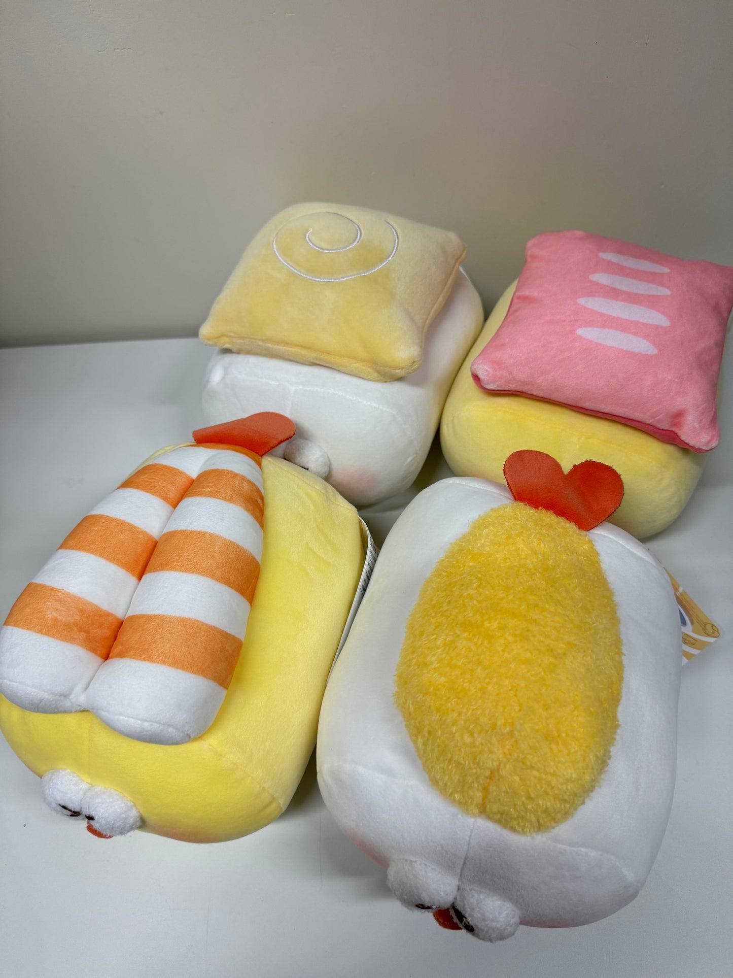 Lovely Chicken Fat Dundun Plush Doll | Sushi Chick Full Set of 4 - Children Gift Animal Plush Doll