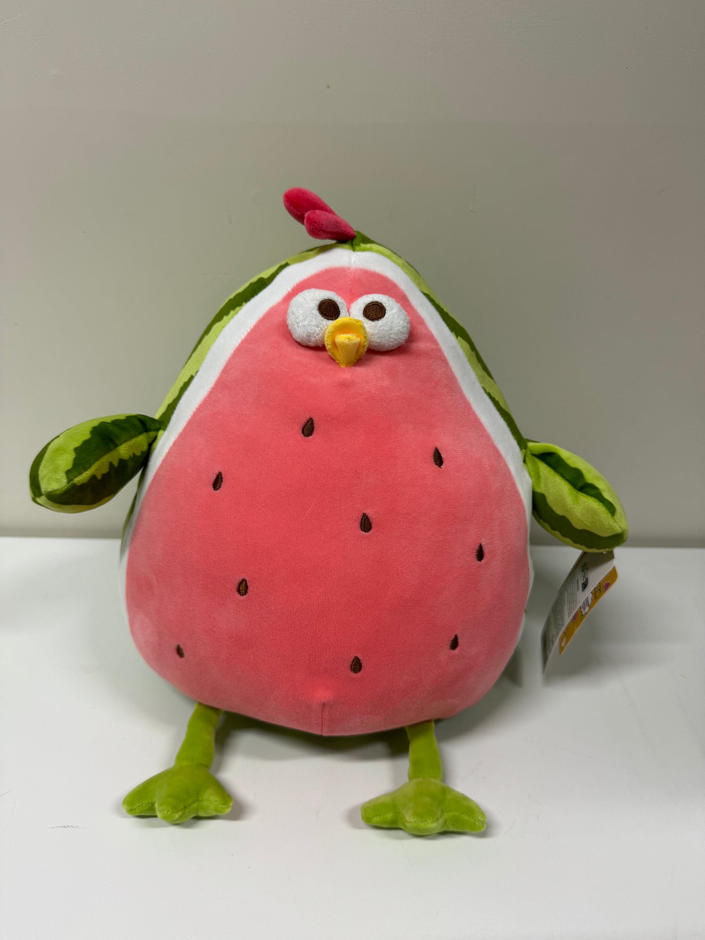 Lovely Chicken Fat Dundun Plush Doll | Watermelon Chick- Children Gift Animal Plush Doll