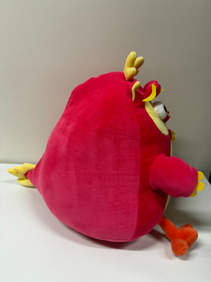 Lovely Chicken Fat Dundun Plush Doll | Giant Red Dragon Chick - Children Gift Animal Plush Doll