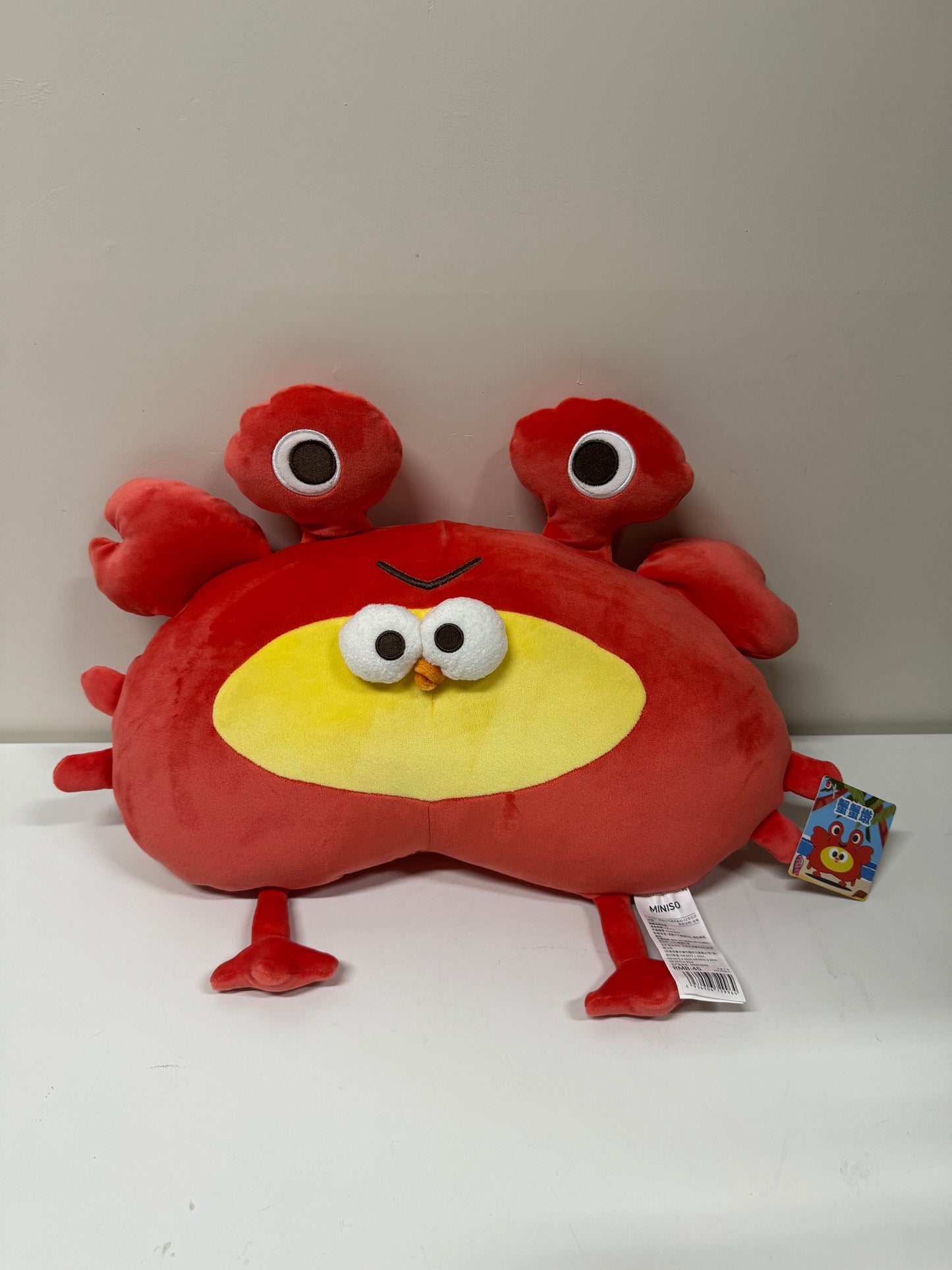 Lovely Chicken Fat Dundun Ocean Plush Doll | Red Crab Chick- Children Gift Animal Plush Doll