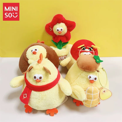 Lovely Chicken Fat Dundun Plush Doll Big Keychain | Wealth Dun Dun Set of 5 - Children Gift Animal Plush Doll