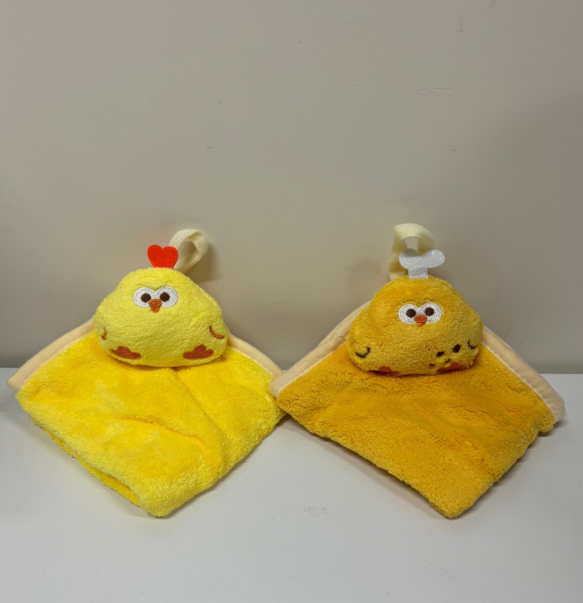 Lovely Chicken Fat Dundun Plush Hand Towel | DunDun & Chicken Leg Chick - Children Gift Animal Daily Sundries