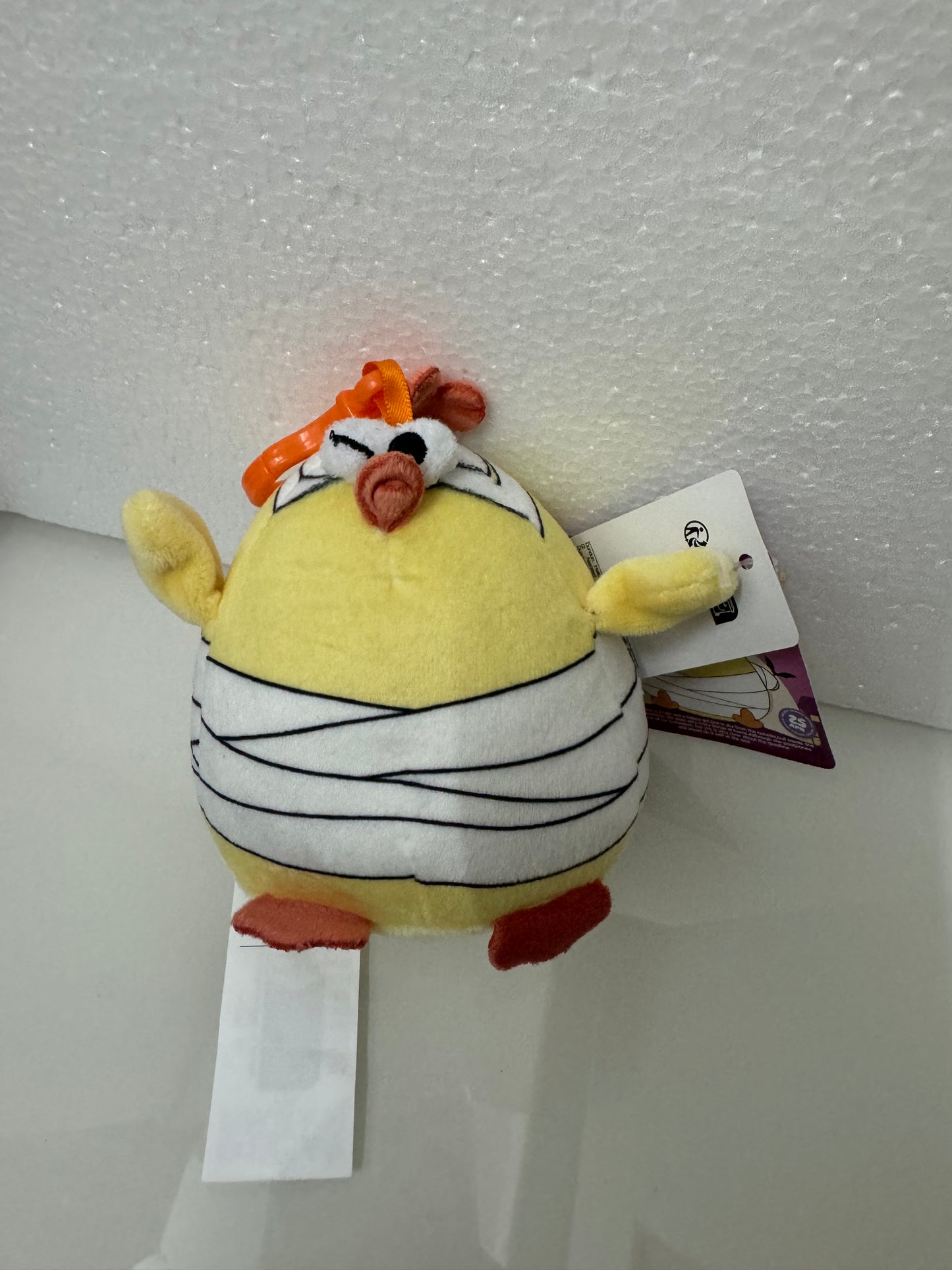 Lovely Chicken Fat Dundun Plush Doll Keychain | Halloween Series - Children Gift Animal Mini Plush Doll