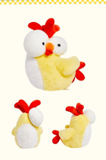 The Green Party Lovely Chicken A Cup Chicken | Plush Doll Keychain Plush Bag Neck Pillow - Children Gift Animal Plush Doll Kawaii Accessories