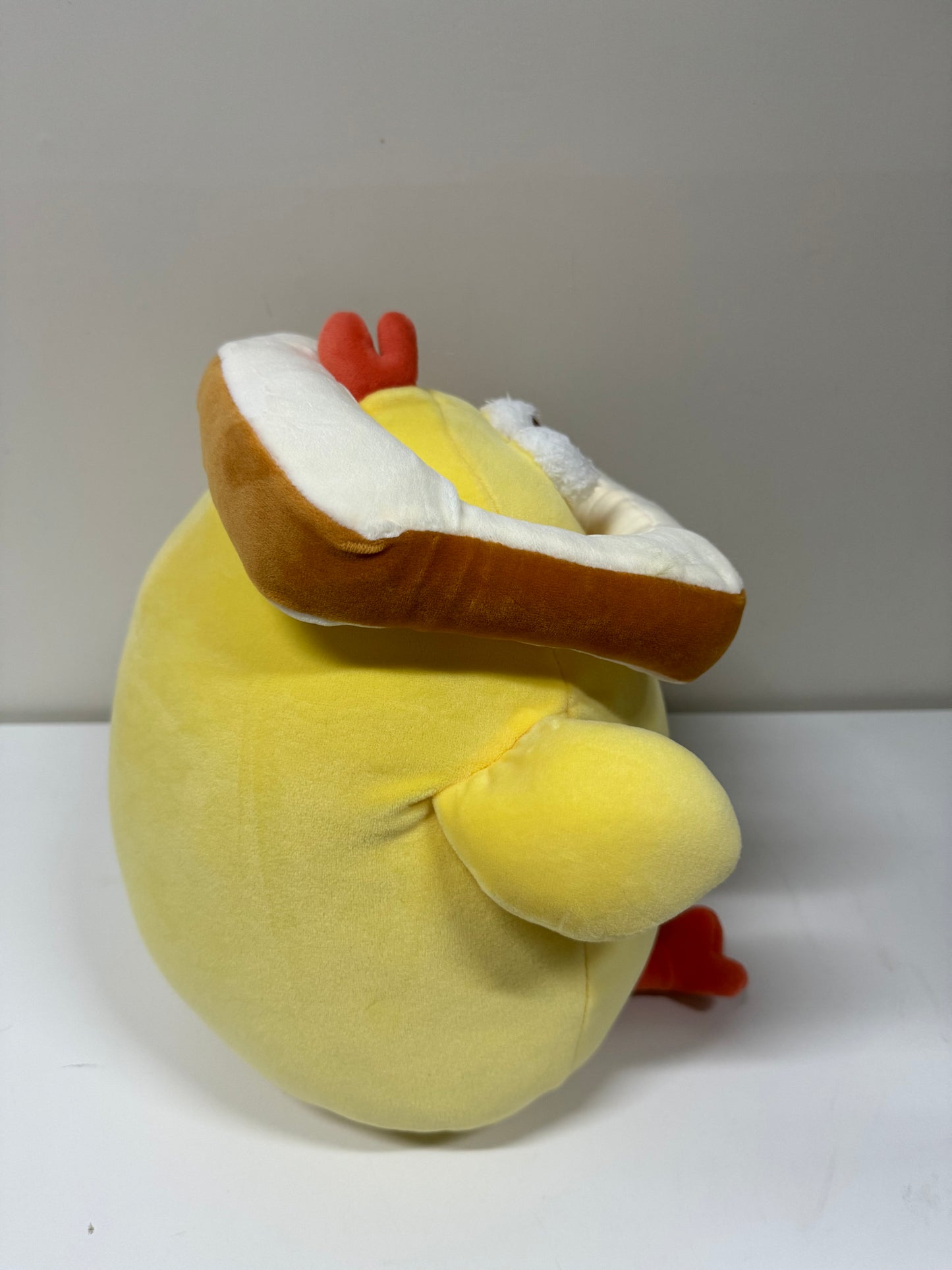 Lovely Chicken Fat Dundun Plush Doll | Chick with Bread - Children Gift Animal Plush Doll