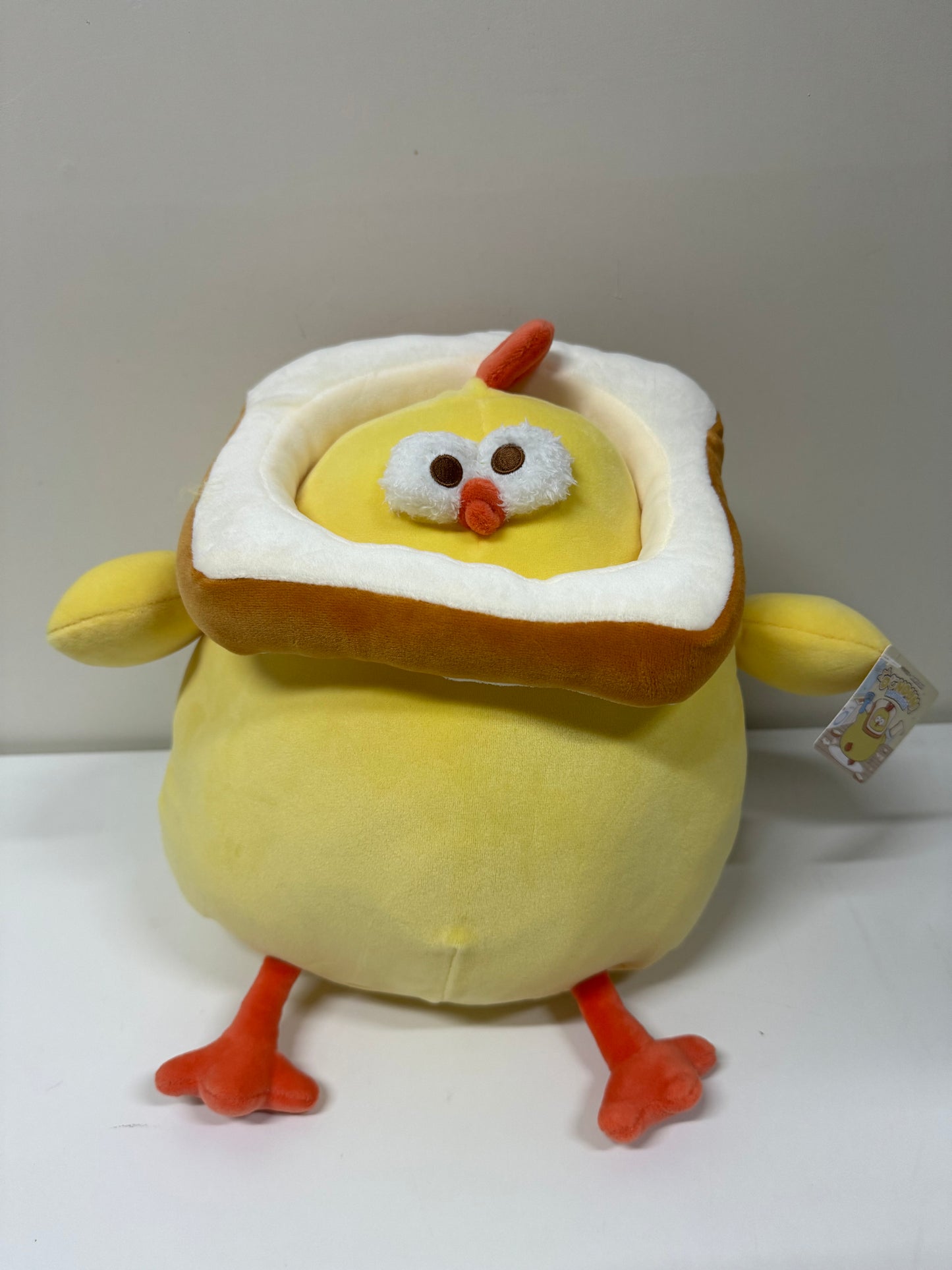 Lovely Chicken Fat Dundun Plush Doll | Chick with Bread - Children Gift Animal Plush Doll