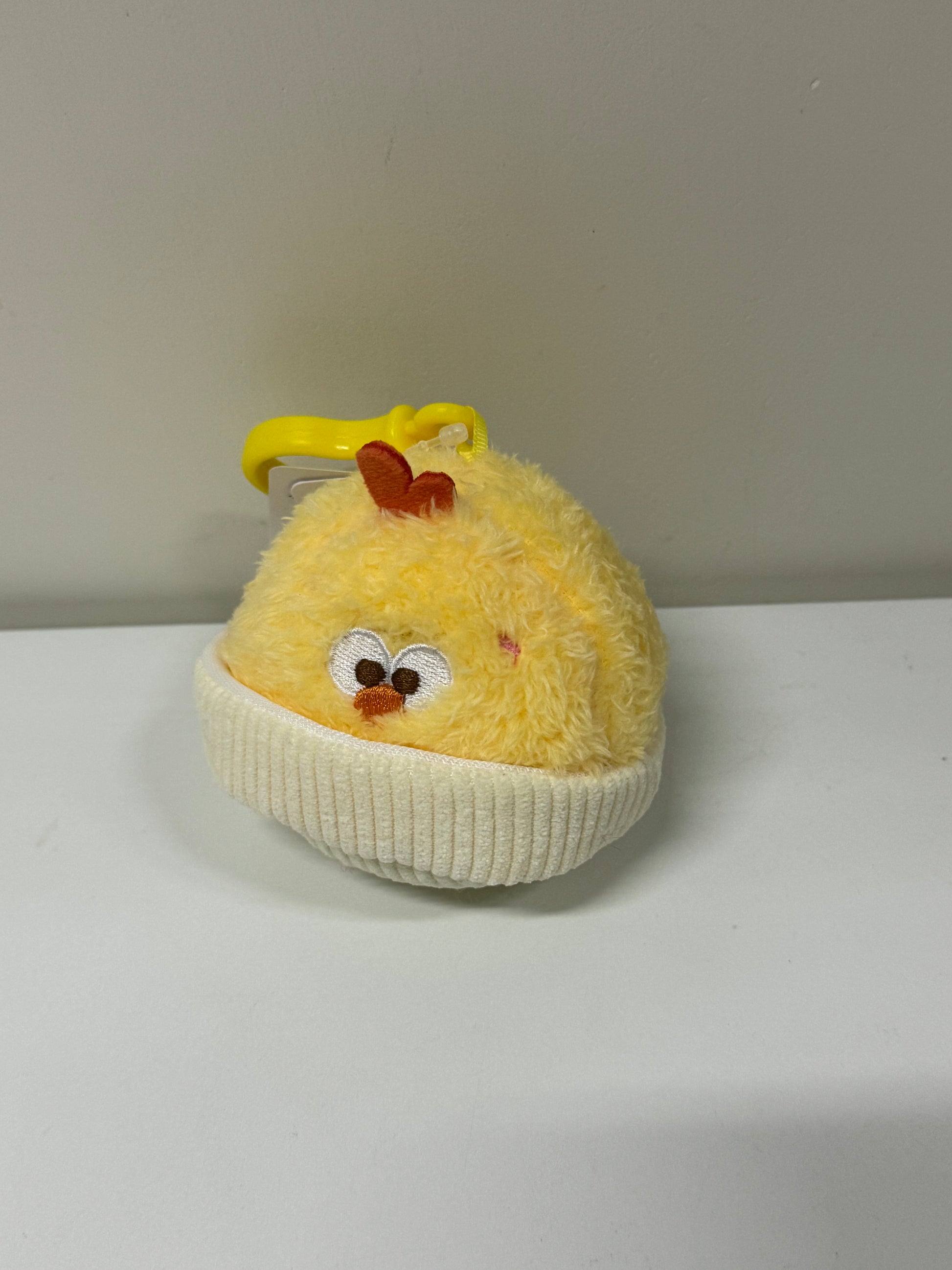 Lovely Chicken Fat Dundun Plush Doll Keychain | Egg Tart - Children Gift Animal