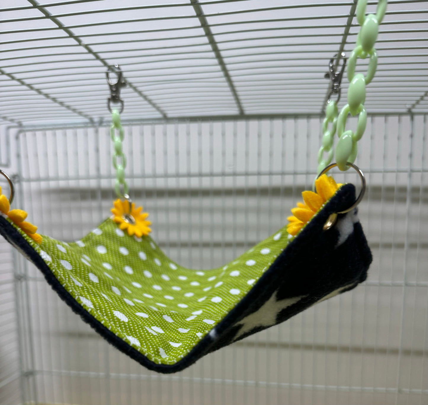 20x20cm Handmade Sunflower Hammock for Parrot Bird Toys Organic Bird Cages Accessories Lovebird Budgie Pacific Parrotlet Small Animals