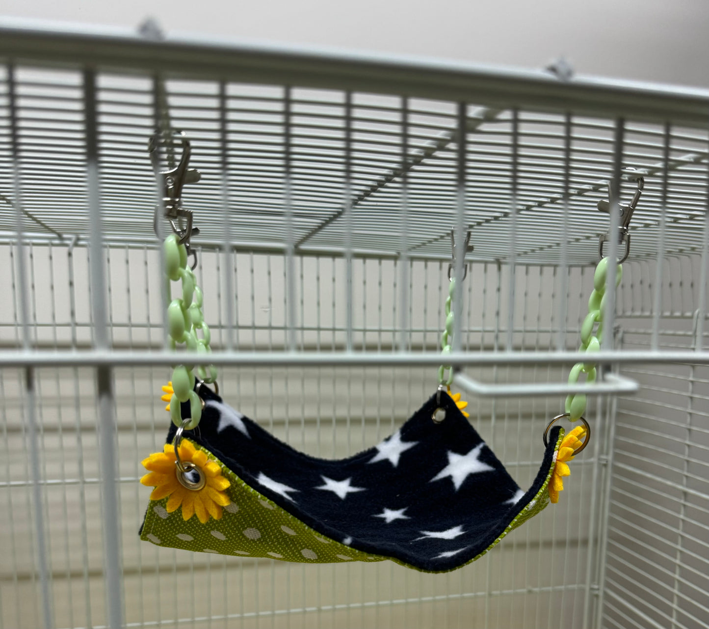 20x20cm Handmade Sunflower Hammock for Parrot Bird Toys Organic Bird Cages Accessories Lovebird Budgie Pacific Parrotlet Small Animals