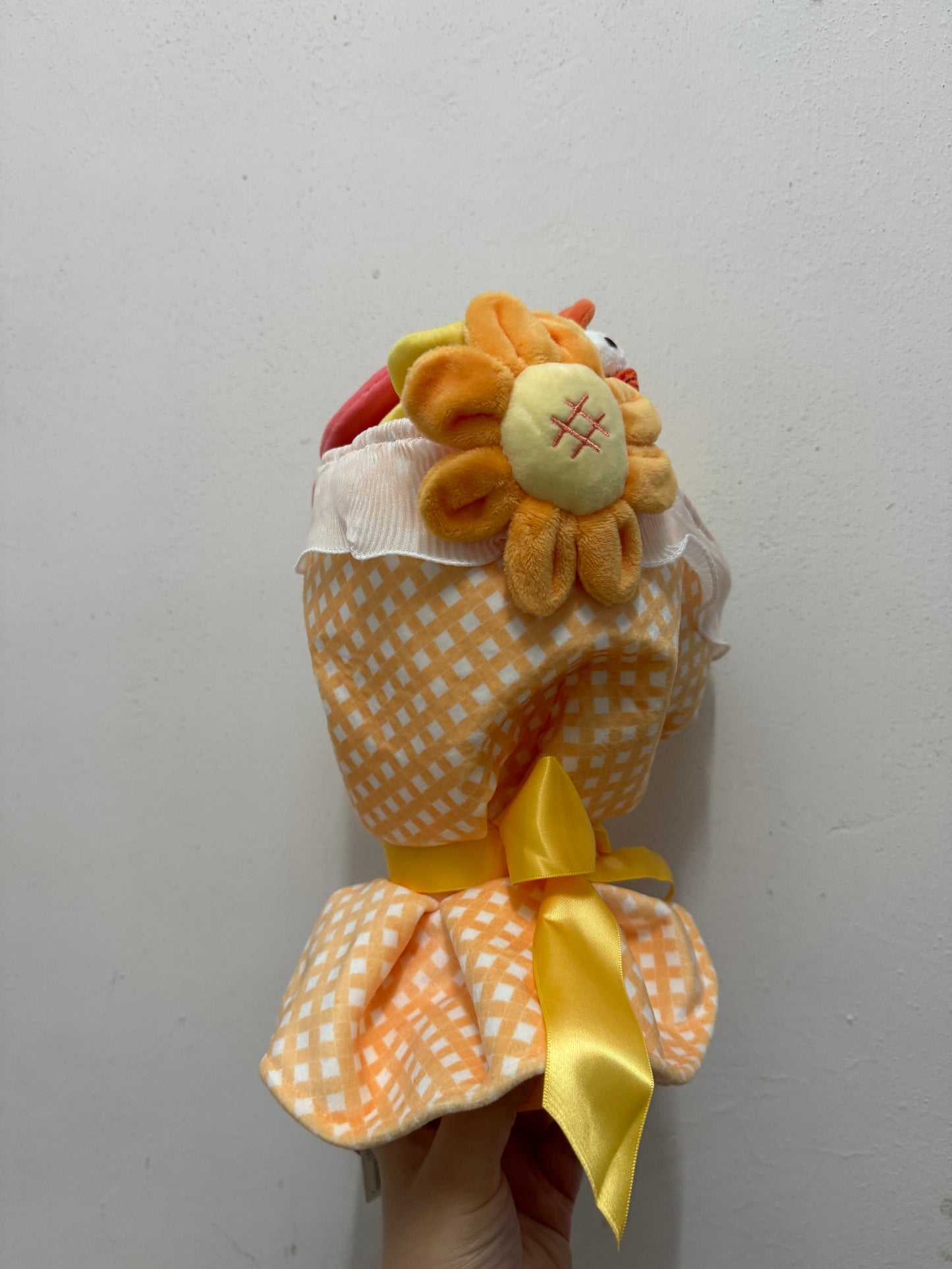 Lovely Chicken Fat Dundun Plush Doll | SunFlower Bouquet Chick - Children Gift Animal Plush Doll