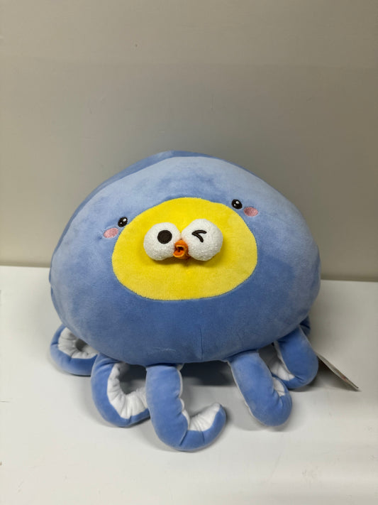 Lovely Chicken Fat Dundun Ocean Plush Doll | Jellyfish Chick- Children Gift Animal Plush Doll