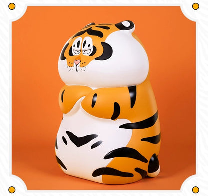 Funism Alexander The Fat Tiger | Giant 45cm Tiger Figure - Toy Collection Collectable Toys