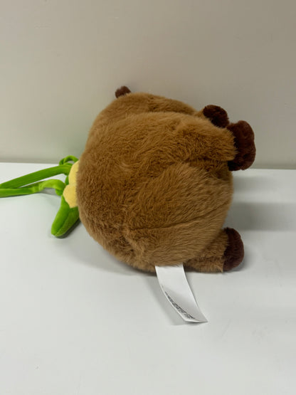 Lovely Capybara Plush Doll | Capabara with Crocodile - Children Gift Animal Plush Doll