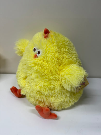 Lovely Chicken Fat Dundun Plush Doll | Long Hair Chick - Children Gift Animal Plush Doll