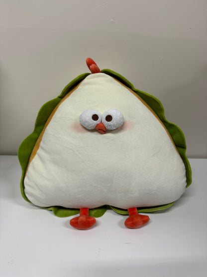 Lovely Chicken Fat Dundun Foods Plush Doll | Sandwich Chick - Children Gift Animal Plush Doll