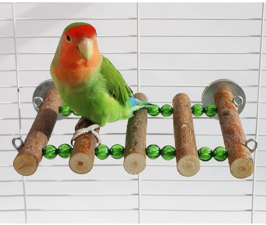 15x18cm Forest Style Natural Tree Branch Climbing Platform Parrot Bird Toys Organic Bird Cages Accessories Lovebird Budgie Pacific Parrotlet