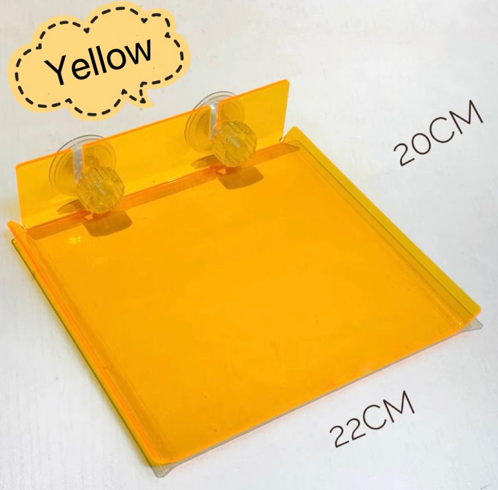 22x20cm New Design Acrylic Pupu Catcher for Parrot Window Playground