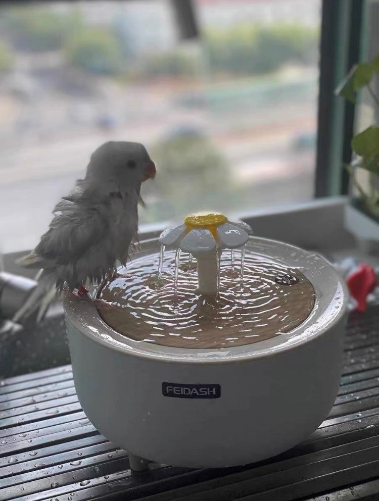 Parrot Electric Bathing Platform Play Water Toys Suitable for Hand Breeding Birds for Small Medium Bird Parrot Lovebird Budgie